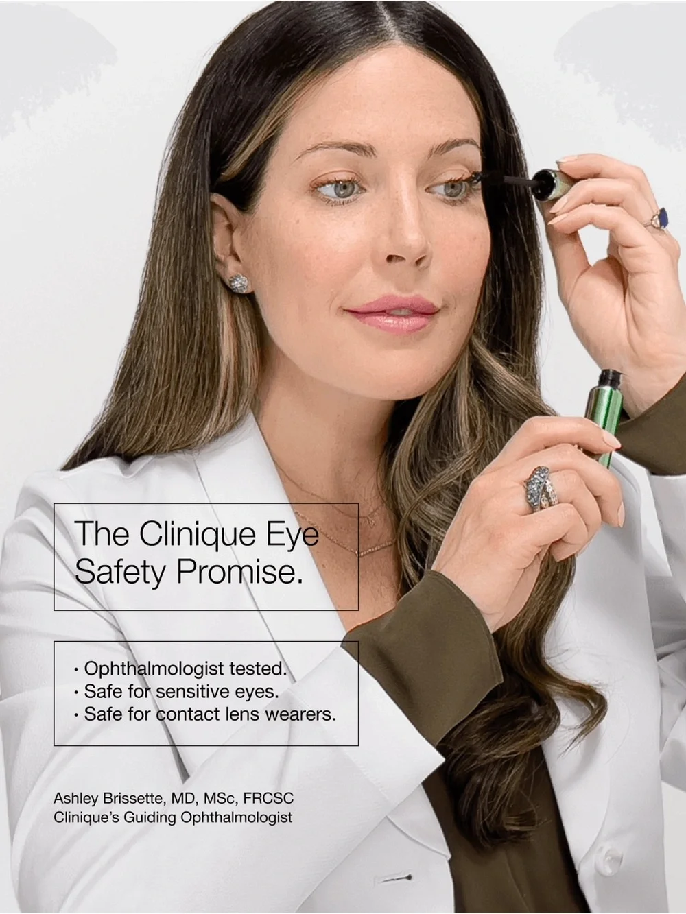 Clinique High Impact Waterproof Mascara - 01 Black - Full Size NEW